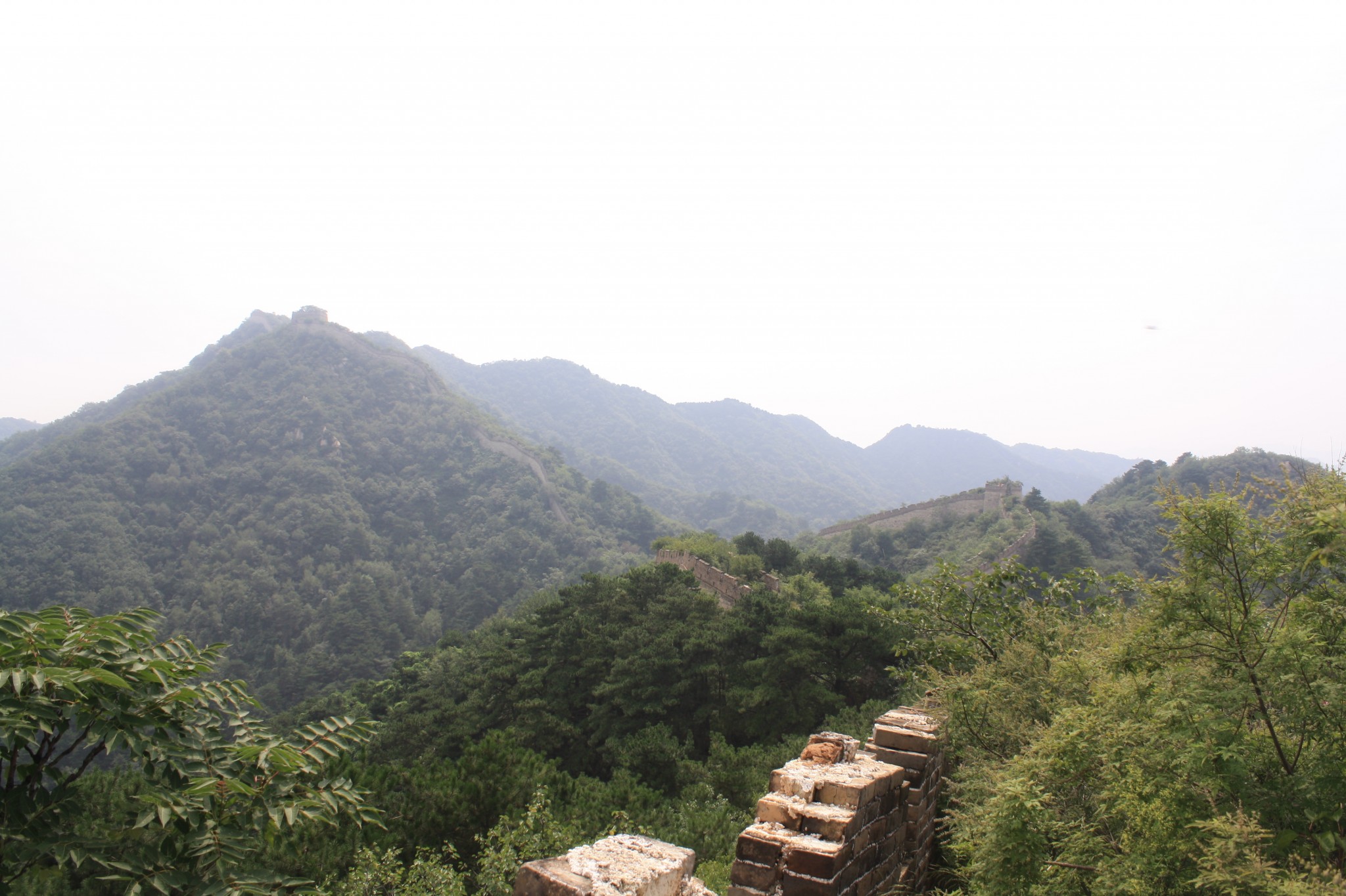 The Ruins of the Great Wall of China Travel Tramp