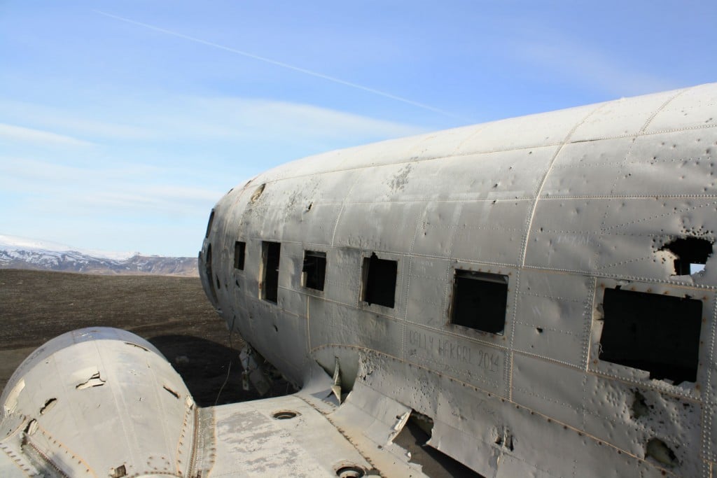 Iceland plane wreck