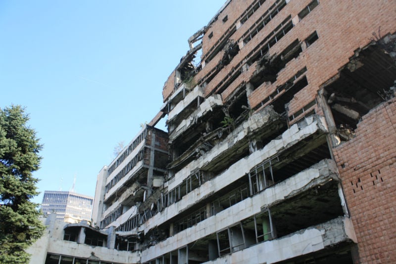 Belgrade NATO Ruins