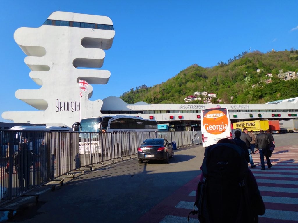 Turkey To Crossing The Border From Sarpi To Batumi! Travel Tramp